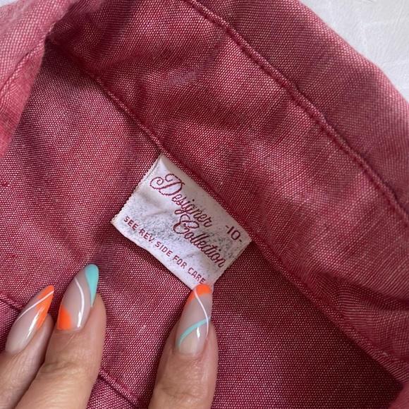 Designer collection button down - Picture 9 of 10